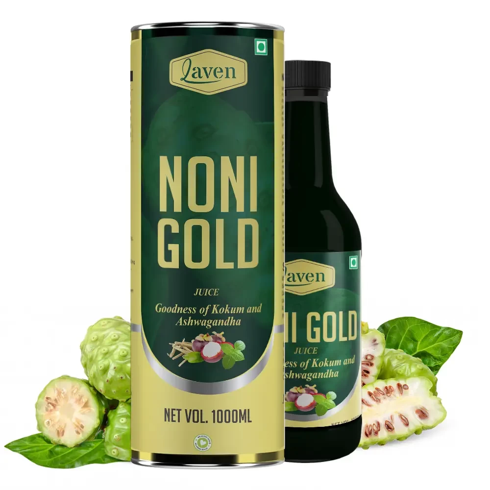 Laven Noni Gold Juice for Overall Well being. - 1000 ml
