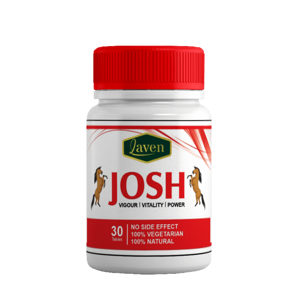 Laven Josh Tablets for Improving Performance, Power and Stamina - Pack of 1 (30 Tablets)